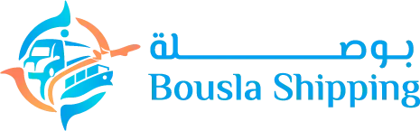 الشعار الرسمي لبوصلة شيبنك المستخدم في خدمات الشحن الدولي وحلول التوريد الاحترافية